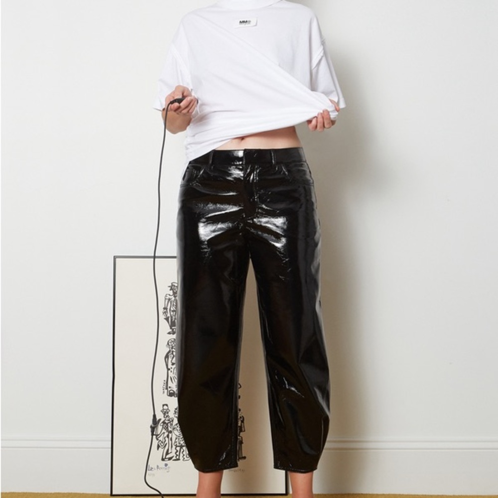 Tibi Brancusi leather